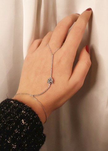 Zincir Detaylı Gri Leopar Şahmeran - Görsel 4