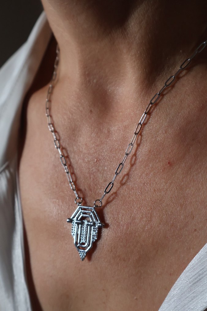 Leyla Taylan Uzun Zincir Kadın Kolye - Görsel 5