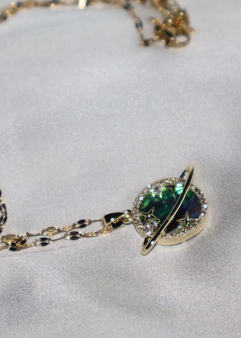 Satürn Kadın Kolye - Görsel 4