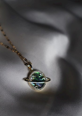 Satürn Kadın Kolye - Görsel 3