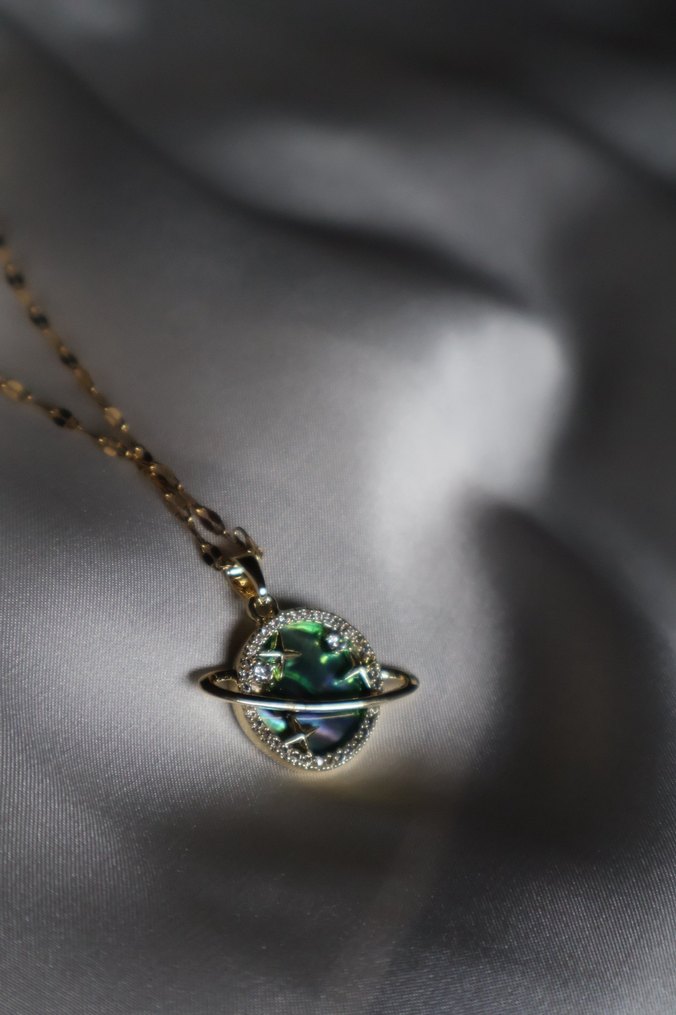 Satürn Kadın Kolye - Görsel 3