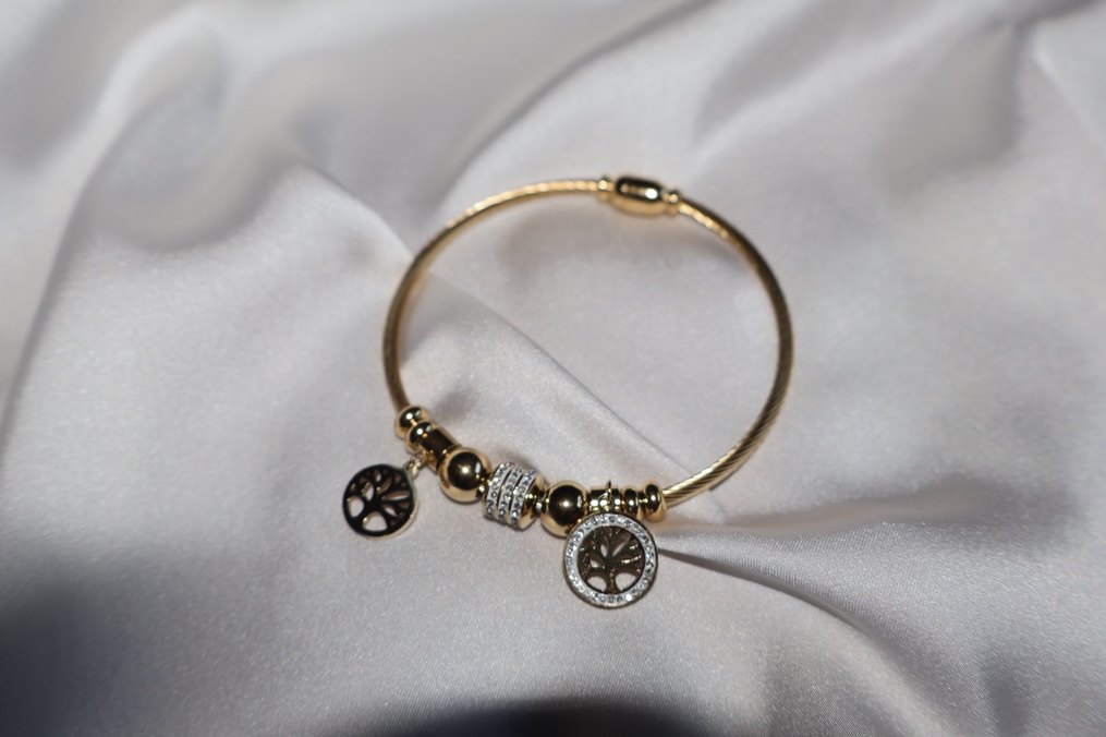 14K Kadın Charm Bileklik - Görsel 3