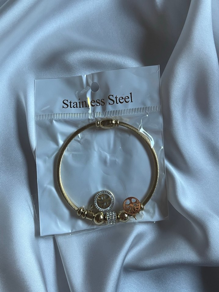 14K Kadın Charm Bileklik - Görsel 5