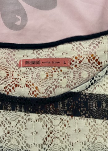 Kız Çocuk Dantel Detaylı Kolsuz Tişört - Görsel 2