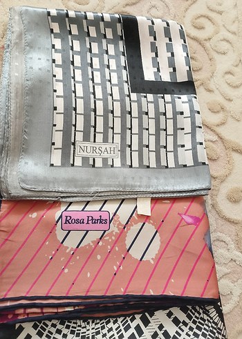 saten eşarp - Görsel 2