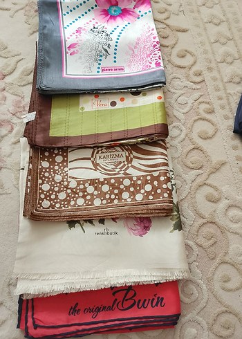 saten eşarp - Görsel 8