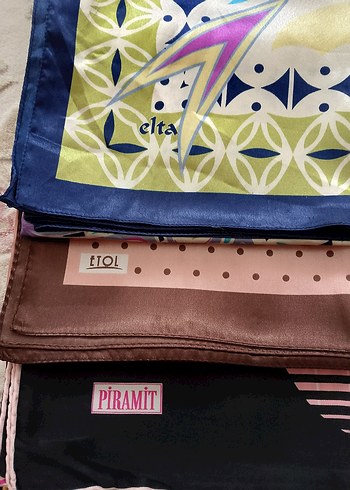 saten eşarp - Görsel 6