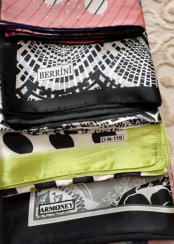 saten eşarp - Görsel 3