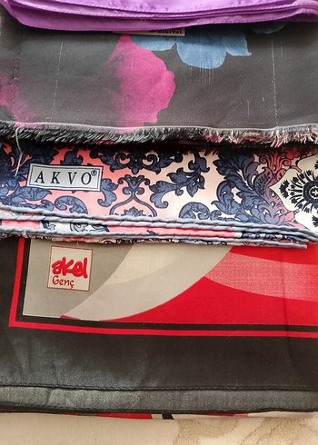 saten eşarp - Görsel 13