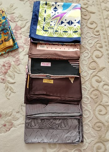 saten eşarp - Görsel 5