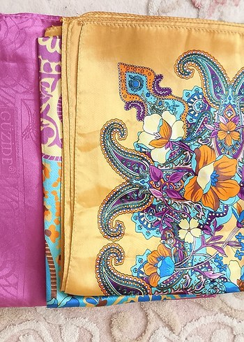 saten eşarp - Görsel 17