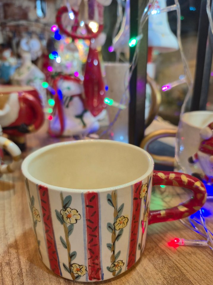 Altın Bulut Desenli Kupa - Görsel 2