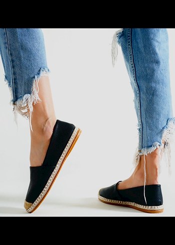 Siyah Günlük Kadın Babet - Görsel 2