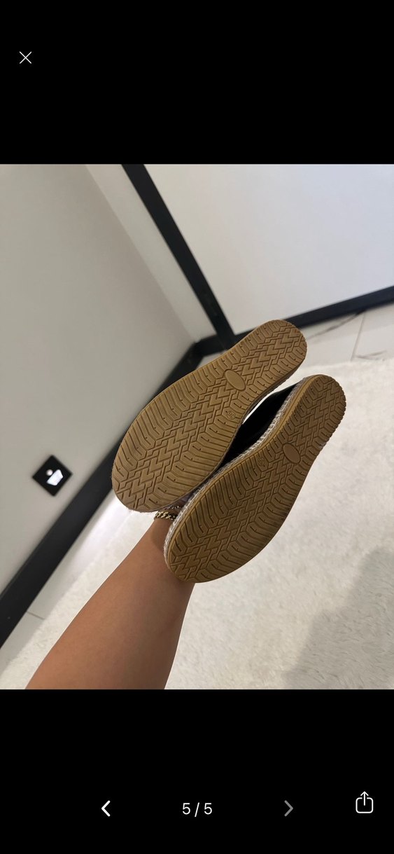 Siyah  Günlük Kadın Babet - Görsel 4