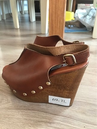 36 numara platform şık ayakkabı 12 cm topuk