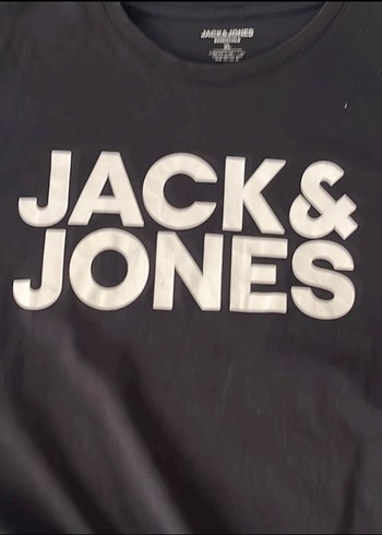 Jack & Jones Siyah Baskılı Erkek Tişört - Görsel 4
