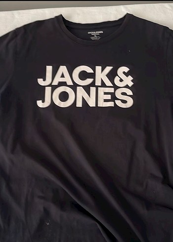 Jack & Jones Siyah Baskılı Erkek Tişört - Görsel 5