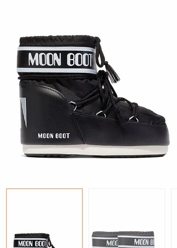 Moon Boot Icon Low 2 Kadın Kar Botu Siyah 39-41 numara - Görsel 3