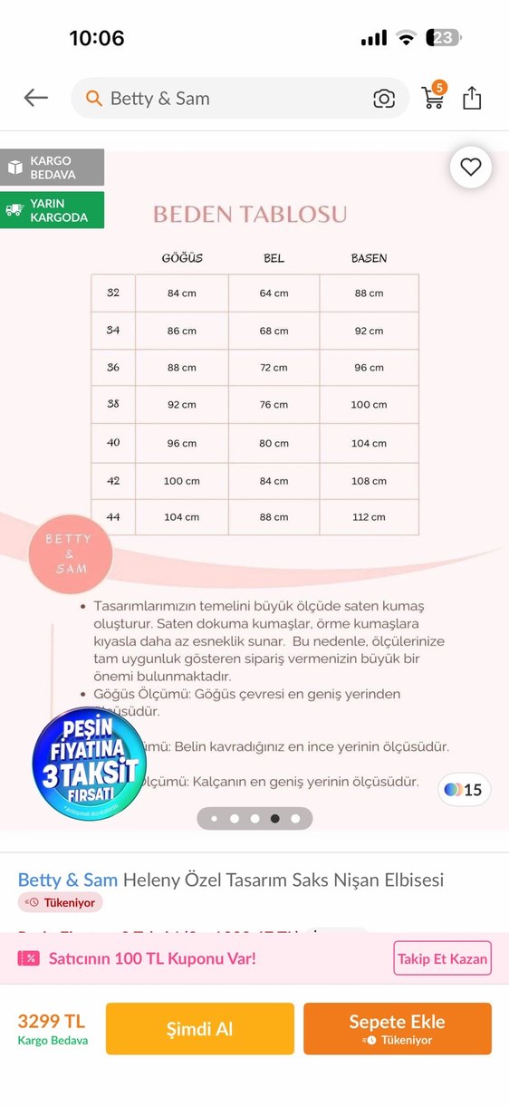 Betty & Sam Helény Uzun Lacivert Elbise - Görsel 5