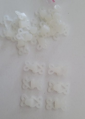 Beyaz plastik kanca - Görsel 4