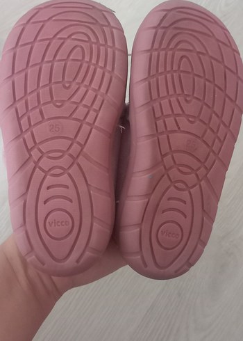 Vicco Kız Çocuk Pembe Polar Ev Terliği - Görsel 2