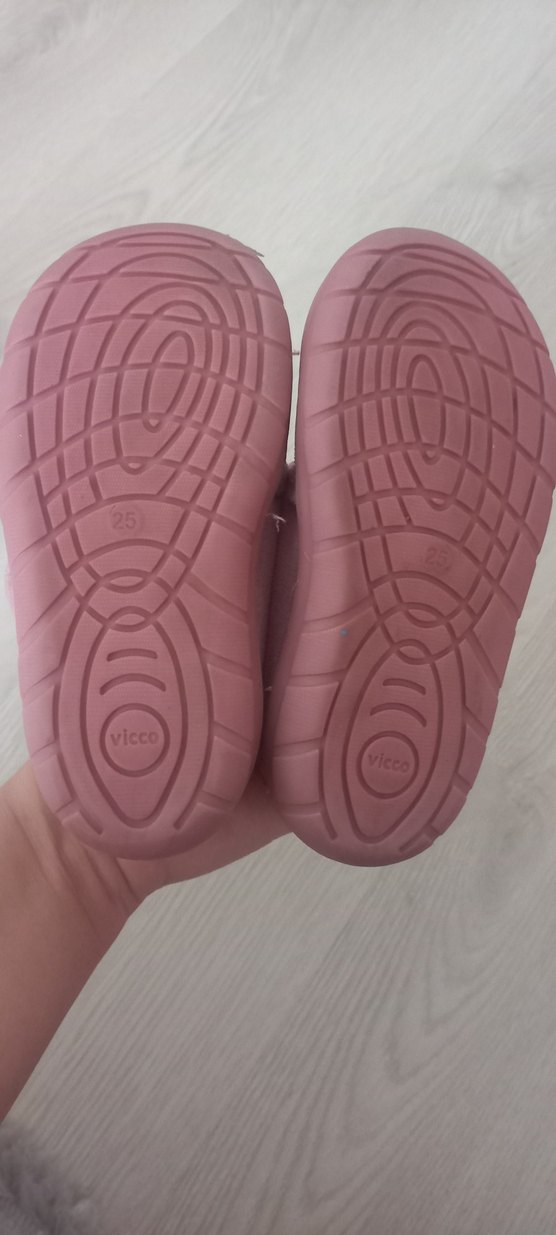 Vicco Kız Çocuk Pembe Polar Ev Terliği - Görsel 2