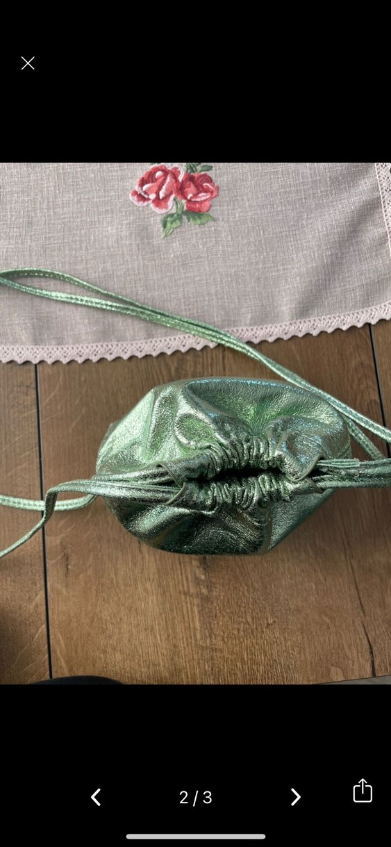 Zara parlak çanta - Görsel 2