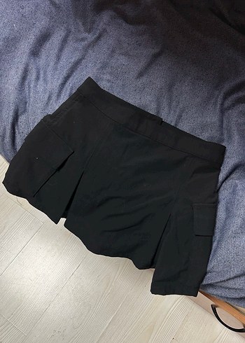 Siyah Pilili Mini Etek - Görsel 2