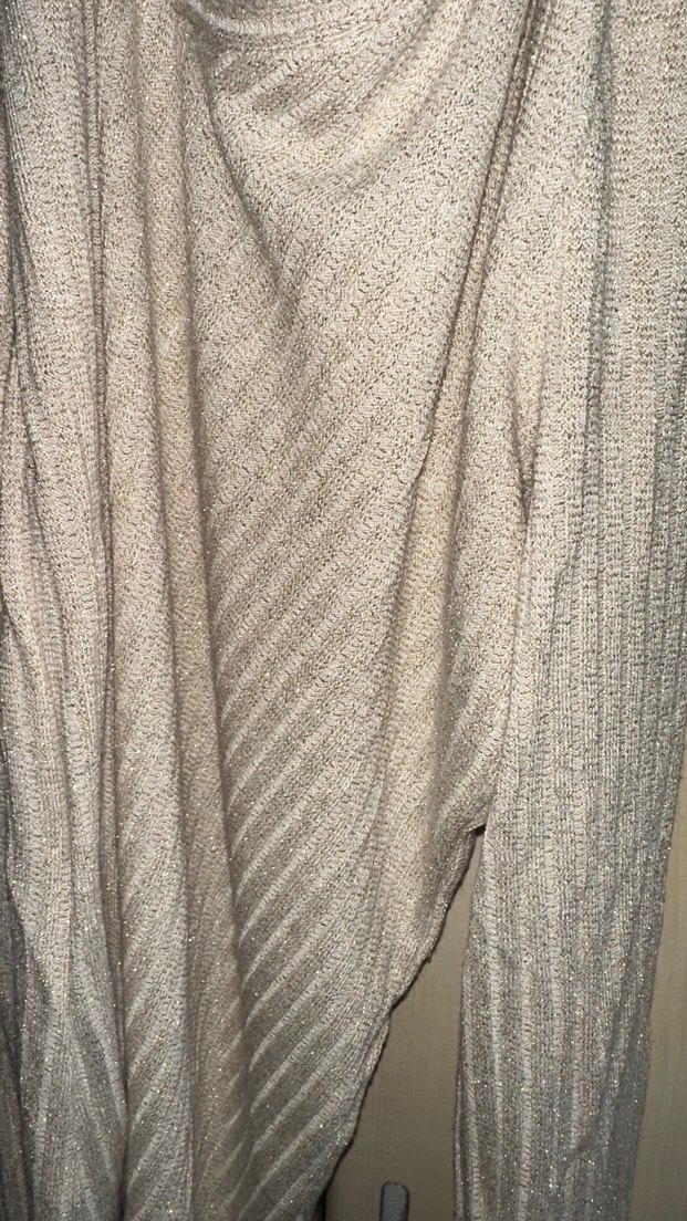 y2k tarz omzu dusuk simli triko kazak - Görsel 3