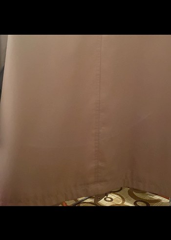 Bej Parlak ceket - Görsel 2
