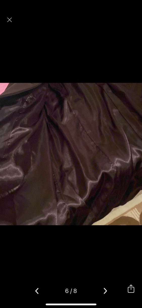 Düğmeli Kahverengi Kadın Kaban - Görsel 2