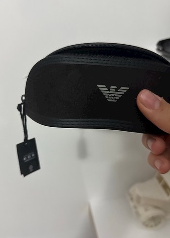 Emporio Armani Siyah erkek güneş gözlüğü - Görsel 4