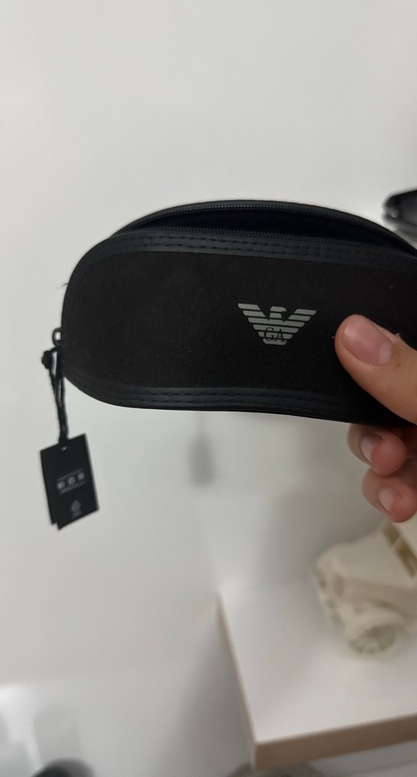 Emporio Armani Siyah erkek güneş gözlüğü - Görsel 4