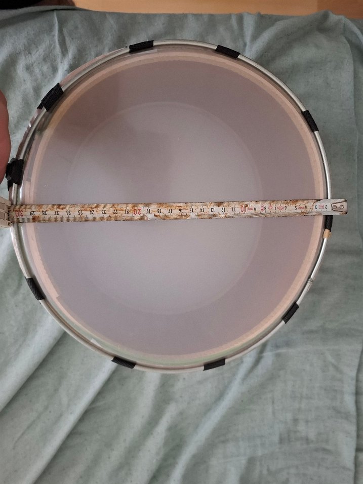 yeşil Renkli Yuvarlak 30 cm çaplı çocuk davulu - Görsel 3