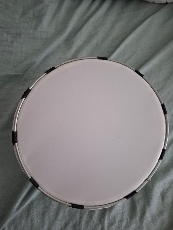 yeşil Renkli Yuvarlak 30 cm çaplı çocuk davulu - Görsel 2