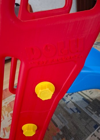 Çocuklar için renkli kaydırak 60x135x90 cm ebatları - Görsel 4