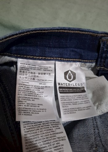 Gri Mavi Kadın Bol Kesim Midi Kot Pantolon - Görsel 7