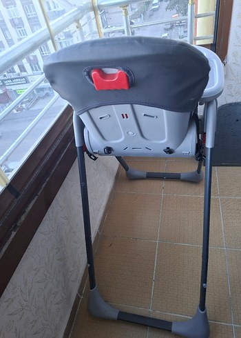 kanz antrasit Gri Bebek Mama Sandalyesi - Görsel 4