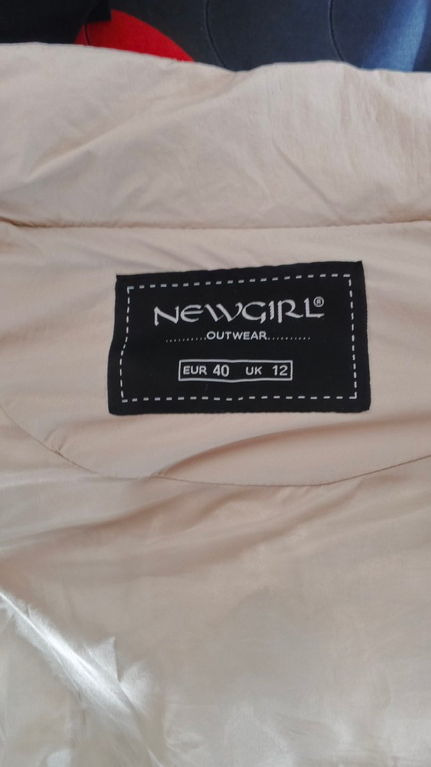 Beyaz Kadın Midi Fermuarlı Yelek - Görsel 2