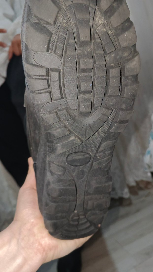 Siyah Deri Bağcıklı Yüksek Topuklu Goth Bot - Görsel 3