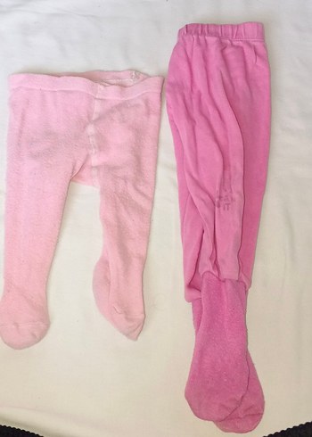 kız bebek pantolon şapka ve corap - Görsel 3