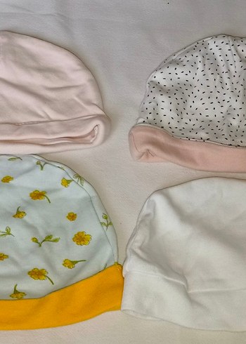 kız bebek pantolon şapka ve corap - Görsel 6