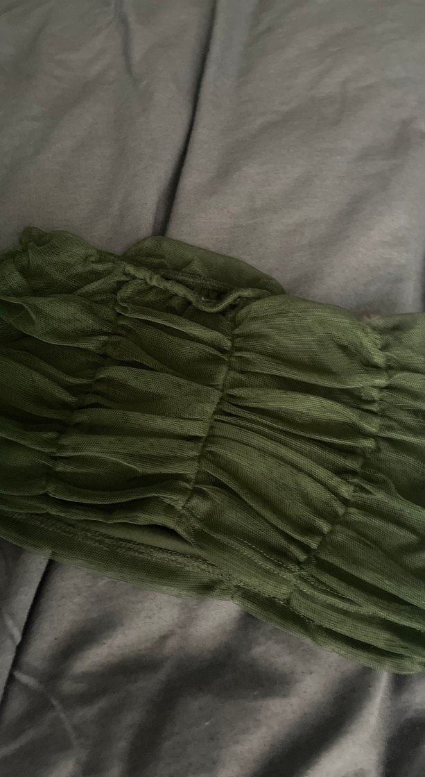 Kadın Haki Crop - Görsel 2