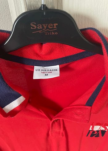 Kırmızı Erkek Kısa Kollu Polo Tişört - Görsel 2