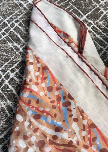 Bohem Çok Renkli Kadın Şal - Görsel 5