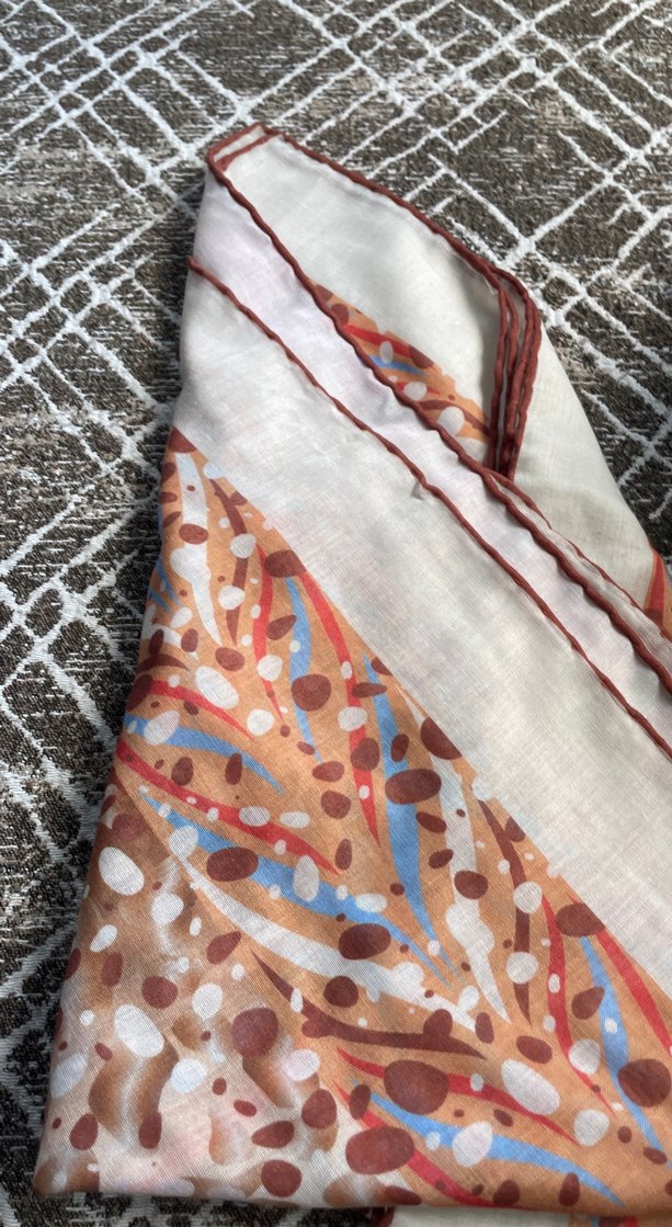 Bohem Çok Renkli Kadın Şal - Görsel 5