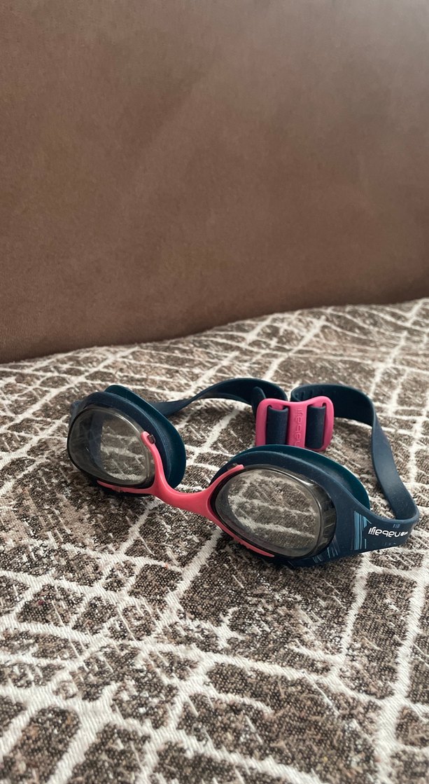 Pembe Yılan Desenli Ayarlanabilir Yüzücü Gözlüğü - Görsel 2