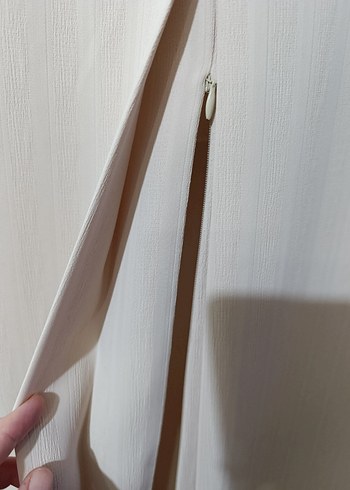 Bej Uzun Kadın Etek - Görsel 3