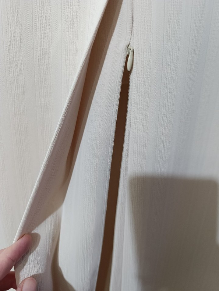 Bej Uzun Kadın Etek - Görsel 3