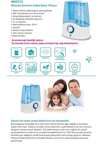 Weewell Nemlendirici Cihaz - Görsel 2